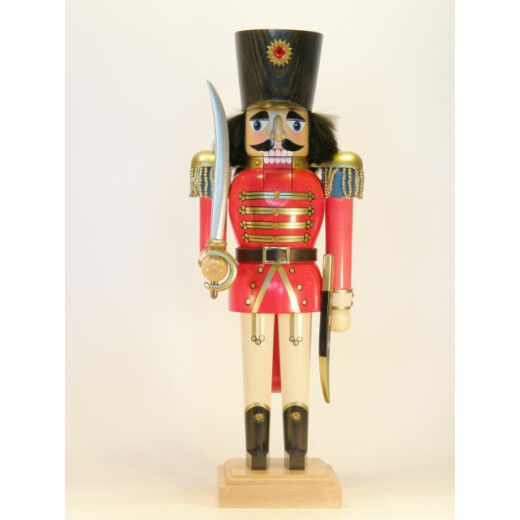 Nussknacker "Soldat" rot
